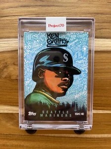 Topps Project 70 Ken Griffey Jr by DJ Skee Card 931 Seattle Mariners Gumstick - Picture 1 of 3