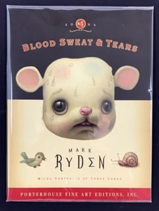 Mark Ryden MICRO PORTFOLIO Volume #4 Blood Sweat Tears Sealed Mint 2004 Folder - Imagen 1 de 8