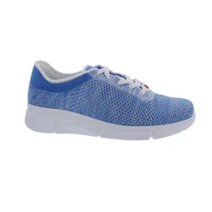 BERKEMANN Niki, Zapatillas, Blanco/Azul, Comfortknit ( de Punto ), Ancho G-I - Imagen 1 de 10