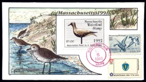 Duck FDC - MA19 1992 Massachusetts - Imagen 1 de 1