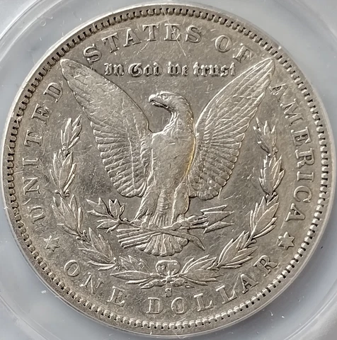 1892-S Morgan Silver Dollar - Very Fine VF25 - Much Better/Key Date! Cover