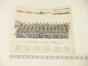1. W.O.C. Helicopter Company Klasse 67-3 B4 Foto 1967 Vietnam-Ära - Bild 1 von 12