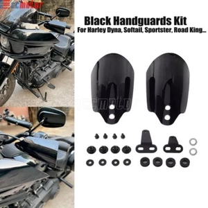Handguards Hand Guards Kit For Harley Dyna Softail Sportster Touring Road King - Picture 1 of 12