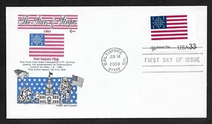 #3403o 33c Fort Sumter Flag - Cover Craft   FDC - Picture 1 of 2