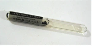 Kit quirúrgico de colección de suturas intestinales vial ampolla de vidrio al vacío laboratorios de armadura - Imagen 1 de 4