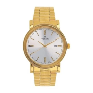 Reloj para hombre Titan analógico esfera blanca apagada NM1712YM02 / NL1712YM02 - Imagen 1 de 6
