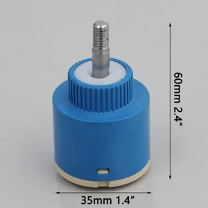 35mm Faucet Accessory Ceramic Cartridge Disc Core Vavle Mixer Replacement - Picture 1 of 5