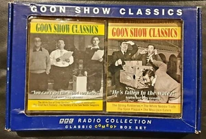 Goon Show Classics Vintage Audio Cassette Tapes BBC Radio Collection Box Set - Picture 1 of 7