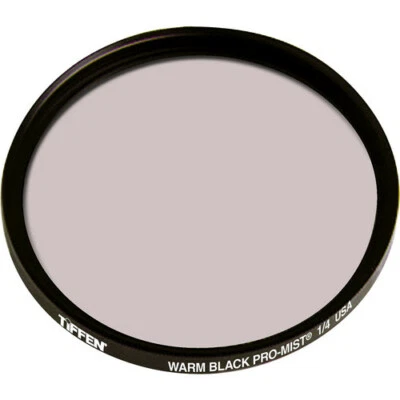 Tiffen 77mm Warm Black Pro-Mist 1/4 Filter Halation Diffusion Filters 77WBPM14 - Image 1 of 4