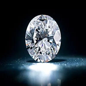 Large Excellent White Diamond D Color Oval VVS1 Clarity 4*6mm 6*8mm - Picture 1 of 9