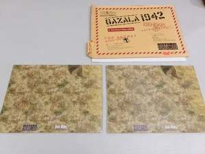 =Axis & Allies Miniatures 2008 Gazala 1942 Historical Battlefront 2 3-Inch Maps= - Picture 1 of 2