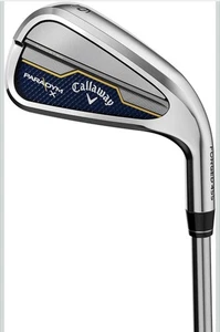 2023 Callaway Paradym X Forged 455 9 Iron Elevate R-85 Regular-Flex Steel Men LH - Picture 1 of 11