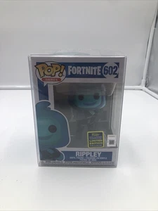 Fortnite Rippley 602 Funko Pop Games Vinyl 2020 Summer Convention + Protector - Picture 1 of 7