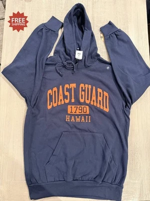 U.S. Coast Guard USCG Cape “1790 HAWAII”  / Hooded Sweatshirt - Size M - NWT - Image 1 of 4