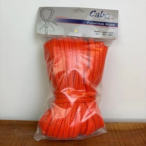Lalizas 30m Schwimmleine Rettungsleine Ø 8mm Polyethylen orange Bruchlast 400kg - Picture 1 of 3