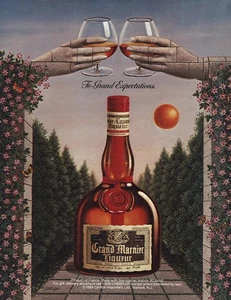 Grand Marnier Liquore 1987: Grandi Aspettative Pubblicità Stampa Vintage - Foto 1 di 1