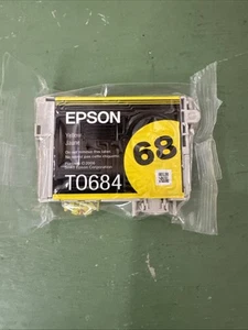 Cartuccia di inchiostro giallo Epson 68 nuova originale stilo CX5000, CX6000 - Foto 1 di 6