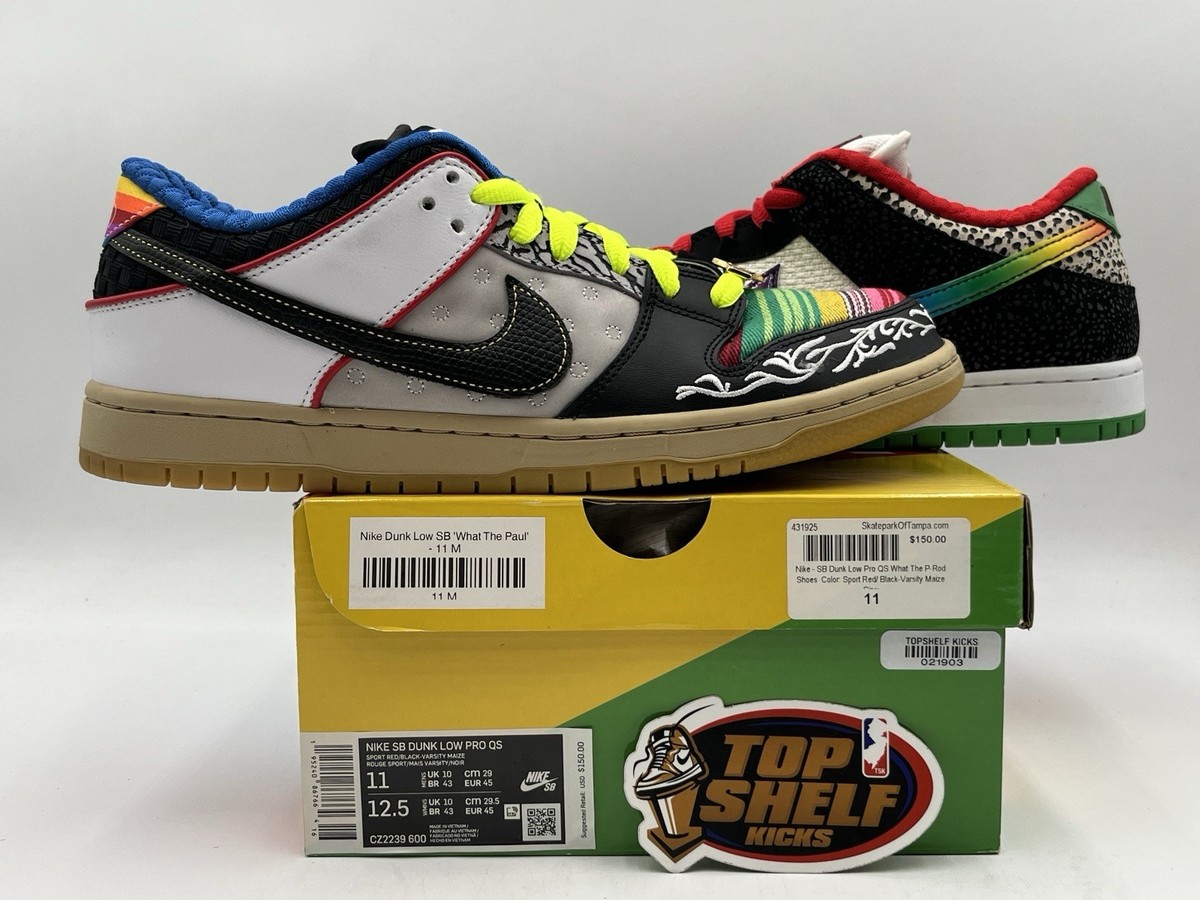 Nike SB Dunk Low What The Paul for Sale - Authenticity Nike SB Dunk Low What The Paul for Sale - Authenticity
