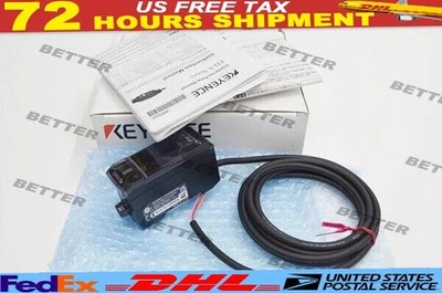Keyence FD-XA1 Clamp-On Type Flow Sensor FD-X Series Controller Tested & Working - Image 1 of 4