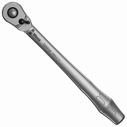 Wera 8004 C Zyklop Metal-Knarre 1/2 Zoll mit Umschalthebel