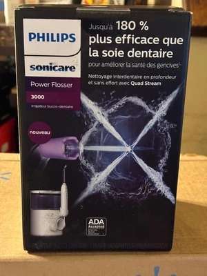 Philips Sonicare Water Power Oral Flosser 3000 (NUEVO EN CAJA) Foto 1 de 3
