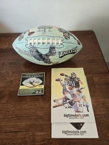 PHILADELPHIA EAGLES LIMITED EDITION SUPER BOWL LII CHAMPIONS FOOTBALL MIT COA #837 - Bild 1 von 7