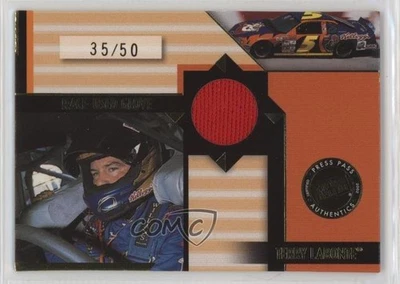 2002 Press Pass Stealth Race-Used Gloves Driver /50 Terry Labonte #GLD4 HOF - Image 1 of 2