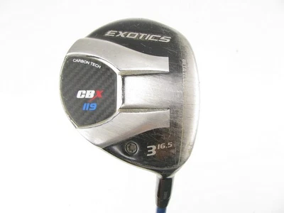 Tour Edge Exotics CBX 119 Fairway 3 wood 16.5* with Graphite Extra Stiff - Image 1 of 4