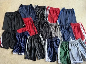 Boys Medium Athletic Shorts Lot โ Nike, Adidas, Under Armour Etc (16) - Picture 1 of 4