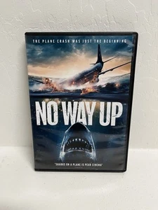 No Way Up - DVD - 2023 Plane Crash Shark Movie Mint Condition - Foto 1 di 6
