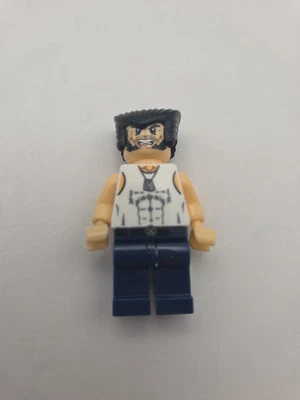 WOLVERINE WHITE TANK TOP LEGO MINIFIG FIGURE henry cavill hugh jackman deadpool - Image 1 of 2