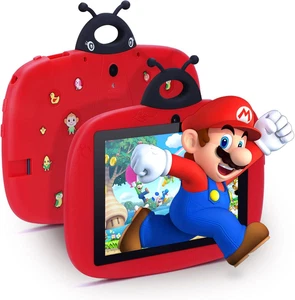Tablet 7 pulgadas android 12 para ninos 32gb ampliable educativa mariquita - Imagen 1 de 12