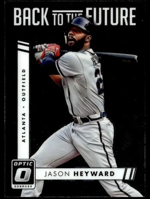 Donruss Optic Back to the Future 2016 Jason Heyward Atlanta Braves #BF3 Foto 1 de 2