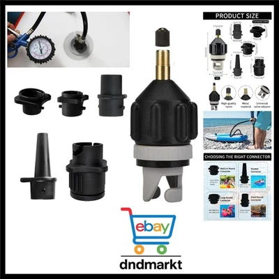 SUP-Pumpenadapter,Sup Adapter für Kompressor Schlauchboot Ventiladapter Sup V... - Bild 1 von 4
