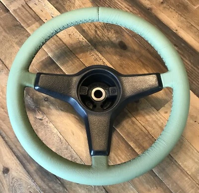 Volante Have Your Rover Mini Cooper 35 recortado en verde porcelana - Imagen 1 de 4