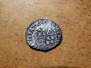 Bonito Carlos I (1631-1632) Inglaterra Plata 2 Peniques 1/2 Groat D11 - Imagen 1 de 2