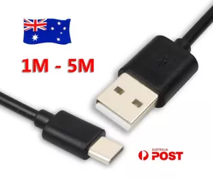 Premium 5M 3M USB Type-C Adapter Cable Data Charger For Oppo A74 A54 5G RenoZ AU - Picture 1 of 2