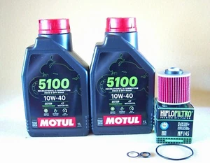 Motul 5100 10W40Öl + Ölfilter YAMAHA YFM600 Grizzly alle Modelle Bj 98-01 - Bild 1 von 1