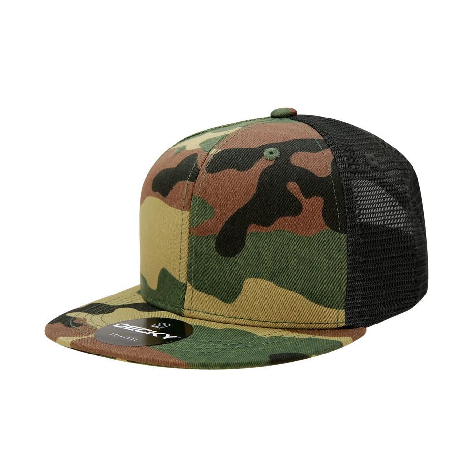 Gorra Trucker Decky Unisex 6 Paneles Alto Perfil Estructurado Camuflaje - 1055 Foto 1 de 1