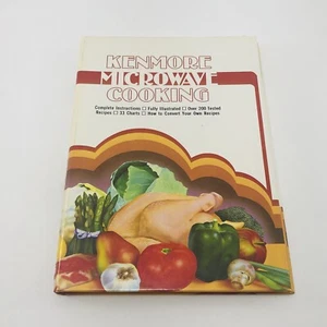 Vintage Sears Kenmore Microwave Cooking Cookbook Recipe Book Picture Beginner - Picture 1 of 10