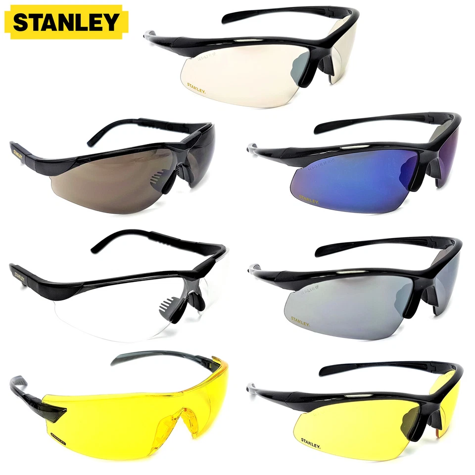 STANLEY Arbeitsschutzbrille Schutzbrillen Sicherheitsbrille Labor Sport Arbeitsbrille
