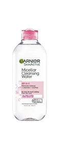 Garnier Micellar Cleansing Water 400ML Pink Feature Only 13.5 fl oz - Picture 1 of 3