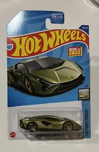 Hot Wheels Lamborghini Sian FKP 37 2022 (verde) - Imagen 1 de 1