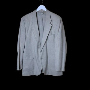 VTG Levi Strauss Blazer Tweed Sport Coat Tailored Classics 44R Brown - Picture 1 of 11