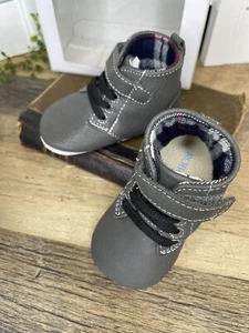 NEU Thiago Robeez First Kicks anthrazit 100 % Leder Obermaterial, 6-9 Monate, Junge oder Mädchen - Bild 1 von 9