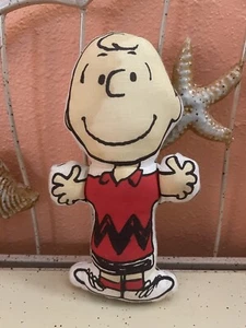 Charlie Brown Peanuts Cloth Doll Stuffed Toy Plush Vintage - Picture 1 of 6