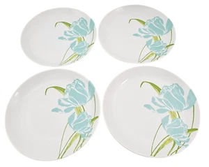 Vajilla Windham Park Porcelana Calix Azul Claro Platos de Cena - Juego de 4 - Imagen 1 de 18