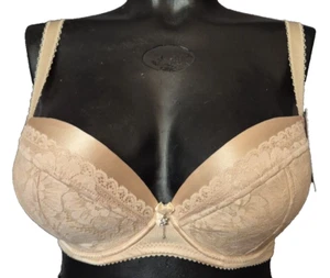 EWA MICHALAK Triumf PL Padded Push-Up Bra 75H (EU/DE Size 75L) UK 34H Champ - Picture 1 of 10