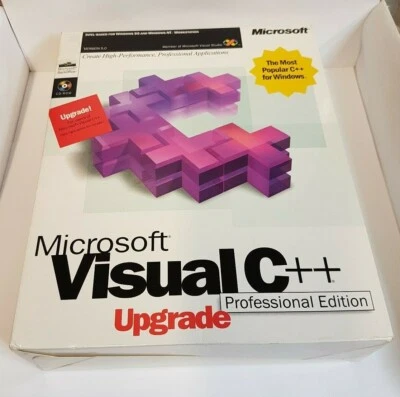 Microsoft Visual C++ Professional Edition  Version 5.0 Upgrade - Image 1 of 4