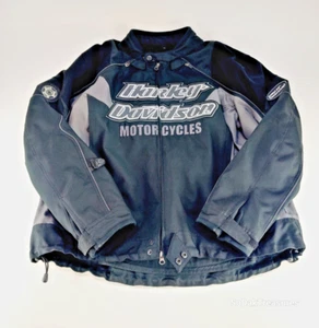 Harley Davidson Switchback 4 in 1 Jacket Men's size 2XL Riding Embroidered Heavy - Picture 1 of 20